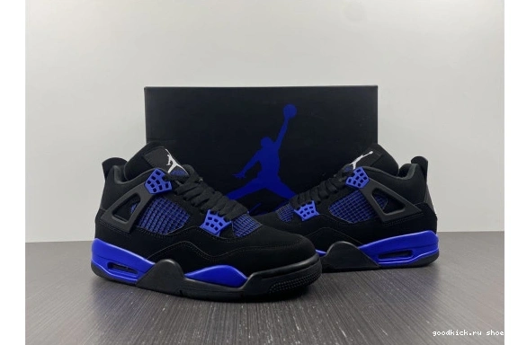 4 THUNDER RETRO CT8527-018 CT8527-018 BLUE JORDAN AIR 0421